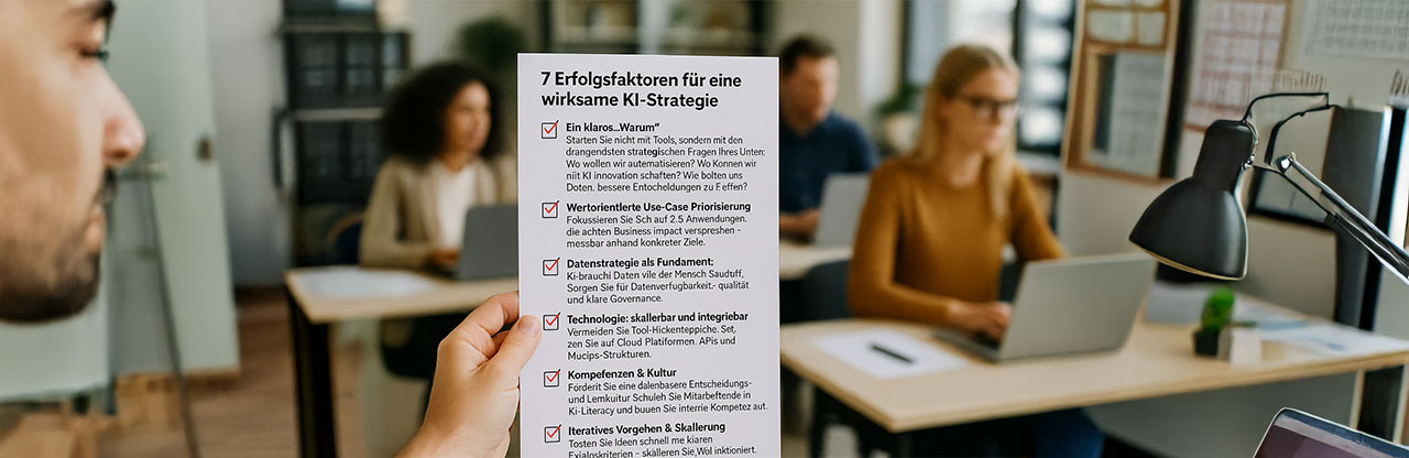 Leitfaden für die KI Strategie